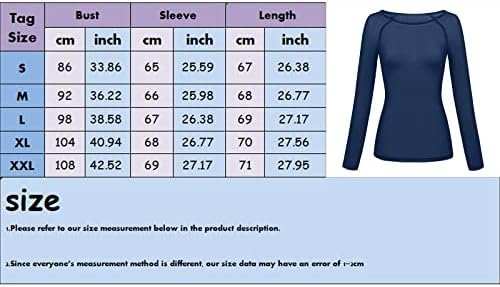 Womens Solid See Through Long Sleeve Seamless Arm Shaper Top Mesh Shirt Blouse Ladies V Neck Shirts