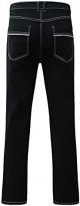 Men's Fashion High Street Straight Leg Relaxed Fit Jeans for Men Mens Fitted Jeans Men's Jeans Signature Jeans